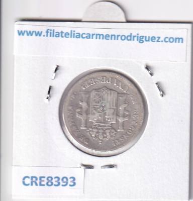 CRE8393 MONEDA ESPAÑA ALFONSO XII 1883 *-*- 1 PESETA MADRID MSM PLATA