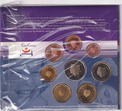 CRC0181 CARTERA EUROS PAISES BAJOS 1999 8 VALORES NUEVA