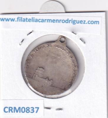 CRM0837 MEDALLA VISITA A PORTUGAL DE PLATA