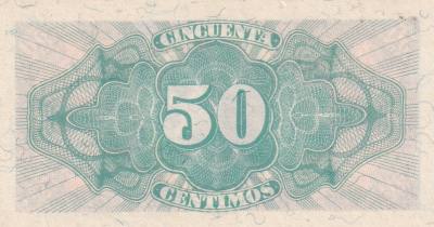 CRBS3248 BILLETE ESPAÑA 50 CENTIMOS EMISION 1937 SERIE C RARA S/C