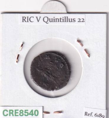 CRE8540 MONEDA ROMANA ANTONINIANO VELLON VER DESCRIPCION EN FOTO