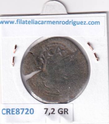 CRE8720 MONEDA ESPAÑA FELIPE IV 8 MARAVEDIS 1654 RESELLO TIPO 146