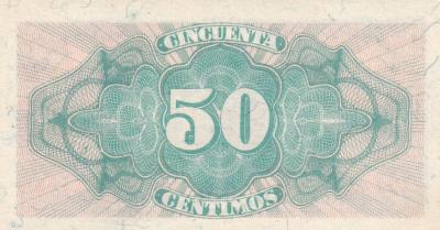 CRBS3308 BILLETE ESPAÑA 50 CENTIMOS 1937 SERIE A S/C