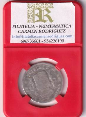 CRCAP172 MONEDA ESPAÑA ALFONSO XIII 2 PESETAS 1889 *--*-- PLATA