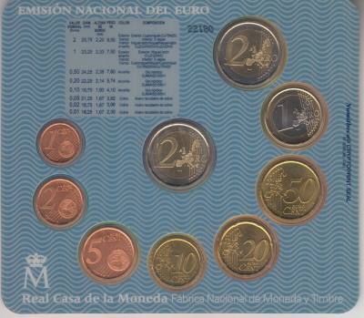 CRC0168 CARTERA MONEDAS EUROS ESPAÑA 2005 INCLUYE 2€ DEL QUIJOTE NUEVA 