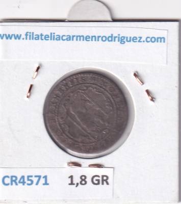 CR4571 MONEDA SUIZA 1/2 BATZEN  1796 BERNA VELLON