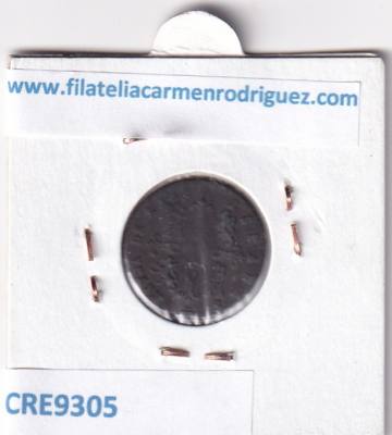 CRE9305 MONEDA ESPAÑA ISABELL II 2 MARAVEDIS 1844 SEGOVIA COBRE