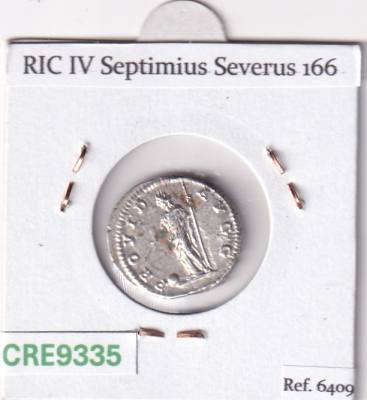CRE9335 MONEDA ROMANA DENARIO ROMA SEPTIMIO SEVERO PROVIDENTIA 200-201