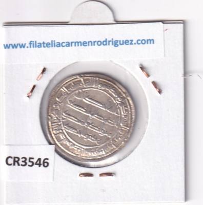 CR3546 MONEDA CALIFATO OMEYA IBRHAIM CECA WASIT 127H PLATA BO