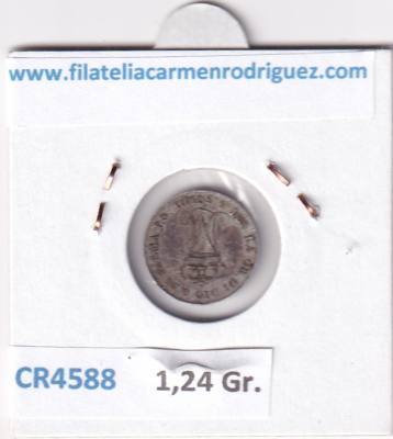 CR4588 MONEDA ITALIA DUCADO DE PARMA 1815 5 SOLDI MARIA LUISA PLATA