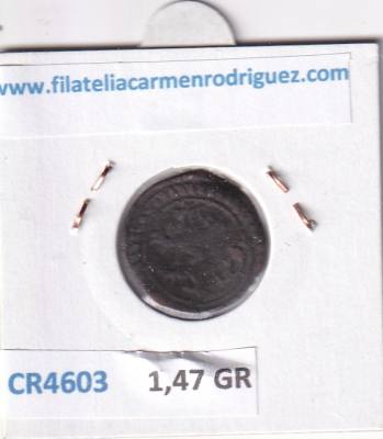 CR4603 MONEDA PAISES BAJOS ESPAÑOL CARLOS I DUCADO BRAVANTE COBRE