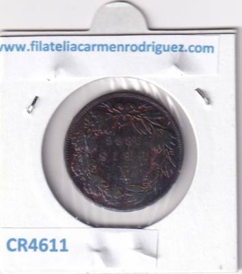 CR4611 MONEDA PORTUGAL 10 REIS 1886