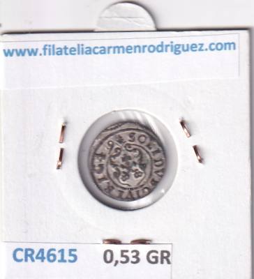 CR4615 MONEDA SUECIA 1 SOLIDO LIVONIA (1632-1654) PLATA