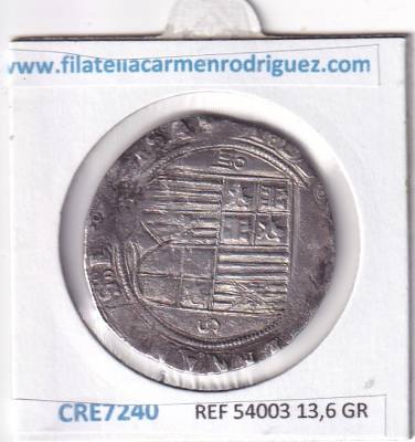 CRE7240 MONEDA ESPAÑA RRCC  4 REALES (1774-1504) SEVILLA PLATA