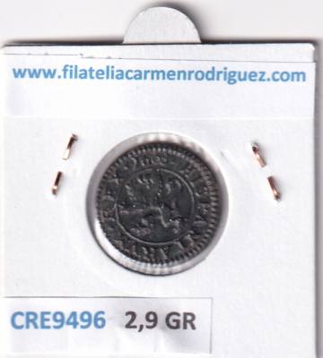 CRE9496 MONEDA ESPAÑA FELIPE III 4 MARAVEDIS 1608 SEGOVIA COBRE S/C