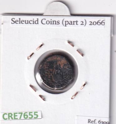 CRE7655 MONEDA GRIEGA DICHALKON ANTIOQUIA EROS TOCADO DE ISIS 139-138 A.C