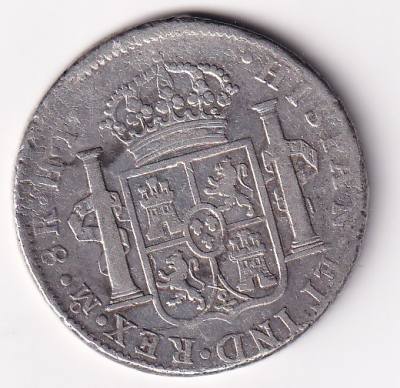 CRCAP144 MONEDA ESPAÑA FERNANDO VII 8 REALES 1811 MEXICO HI